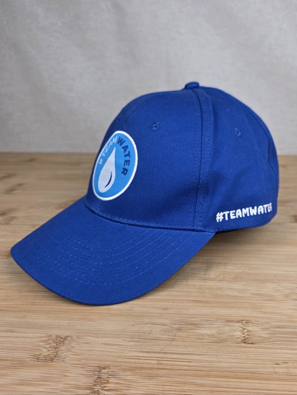 #TEAMWATER MrBeast Blue Baseball Cap - Logo
